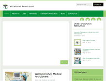 Tablet Screenshot of mgmedical.co.uk